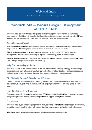 Webquick_India_Website_Design_Development_Delhi