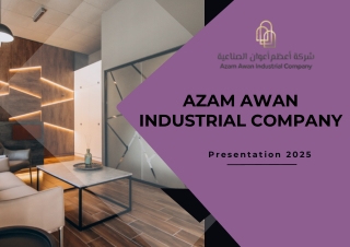 Aluminium Structures & Curtain Walls  Azam Awan Industrial Company