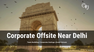 Corporate Event Venues Near Delhi for Professional Gatherings