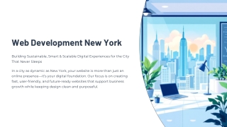 Custom Web Development New York for Every Business Need