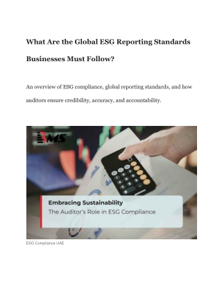 Embracing Sustainability_ The Auditor’s Role in ESG Compliance