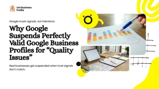 Why Does Google Suspend Legit Google Business Profiles for Quality Issues?