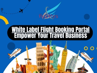 White Label Flight Booking Portal Empower Your Travel Business
