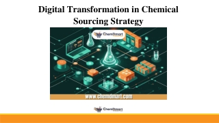 Digital Transformation in Chemical Sourcing Strategy