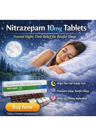 Purchase Nitrazepam 10mg Tablets Online for Effective Insomnia Relief