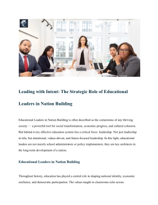 Leading with Intent_ The Strategic Role of Educational Leaders in Nation Building (1)