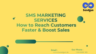 Benefits of SMS Marketing Services from a Professional SMS Marketing Service Pro