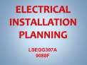 ELECTRICAL INSTALLATION PLANNING