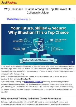 Top_ITI_in_Jaipur_Bhushan_ITI