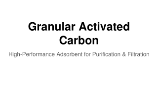 Granular Activated Carbon