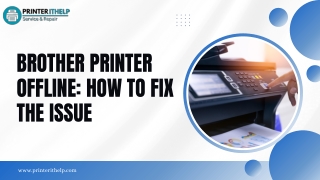 Brother Printer Offline How to Fix the Issue