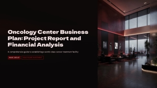 Oncology Center Business Plan Cost Project PDF Report 2026