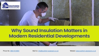 Why Sound Insulation Matters in Modern Residential Developments