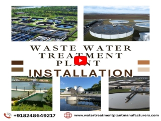 Sewage Treatment Plant Companies in Chennai | Sewage Treatment Plant Manufacturers in Tamilnadu