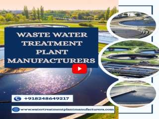 Waste Water Treatment Plant Companies in Chennai | Waste Water Treatment Plant Companies in Tamilnadu