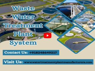 Sewage Treatment Plant in Chennai |Best STP Plant Manufacturers in Tamilnadu