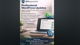 Professional WordPress Updates Services – Secure, Fast & Optimized Websites
