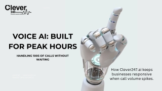 Handle Peak Hour Call Surges with Voice AI