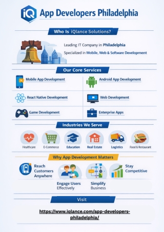 iQlance Solutions Mobile App Development Philadelphia