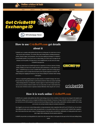 cricbet99-id