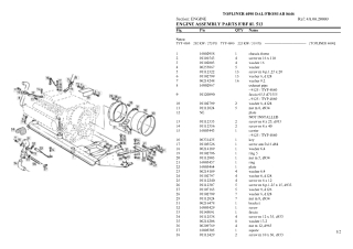 Deutz Fahr topliner 4090 dalfromab 8646 Parts Catalogue Manual Instant Download