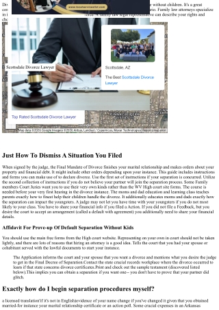 Separation Easy Form