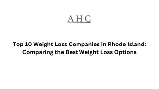 Top 10 Weight Loss Companies in Rhode Island Comparing the Best Weight Loss Options (1)
