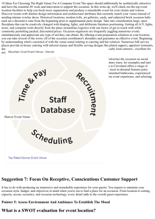 Assessing Locations Online: 5 Things Planners Must Seek