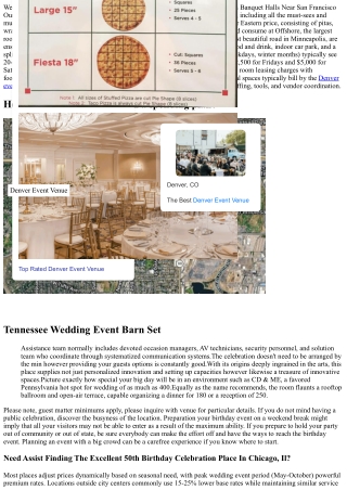 Celebrations And Occasions Facilitated