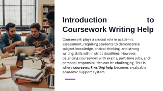 How Coursework Writing Help Improves Research and Writing Skills