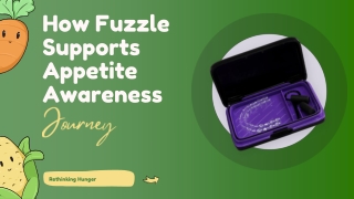 How Fuzzle Supports Appetite Awareness
