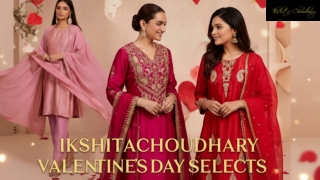 Valentine’s Day Outfits Women – Exclusive Picks from IkshitaChoudhary