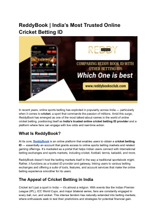ReddyBook _ India’s Most Trusted Online Cricket Betting ID (1)
