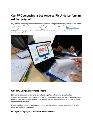 Ppc agencies los angeles