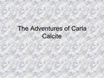 The Adventures of Carla Calcite