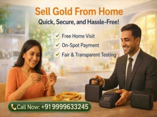 Where To Sell Gold From Home In Noida?
