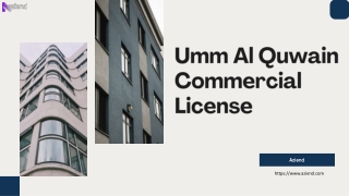 Your 2025 Guide to an Umm Al Quwain Commercial License