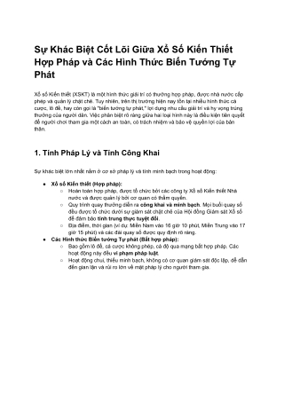 Su Khac Biet Giua Xo So Kien Thiet Hop Phap va Cac Hinh Thuc Bien Tuong