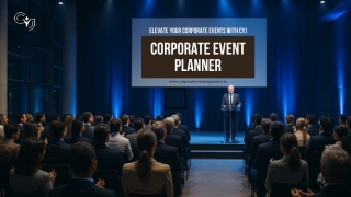 Professional Corporate Event Management by CYJ Events