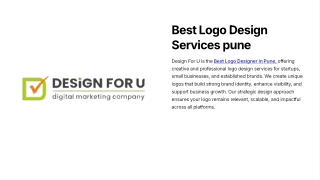 Design For U – Best Logo Designer in Pune
