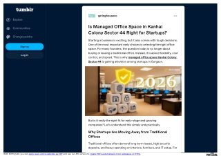 Is Managed Office Space in Kanhai Colony Sector 44 Right for Startups