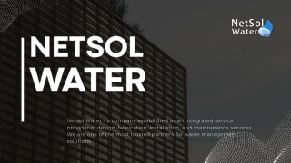 Affordable & High-Performance Effluent Treatment Plant Manufacturer in Gurgaon for Industries