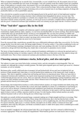 Eliminating Poor Ground Issues along with Commercial Resistance Pile Installatio