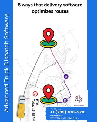 _thunderbrain -Advanced Truck Dispatch Software in Gurugram, India for Real-Time Fleet Tracking, Load Management & Faste