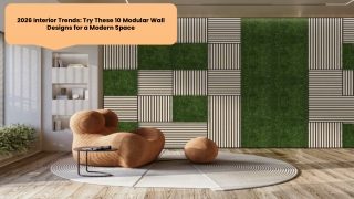 2026 Interior Trends: 10 Modular Wall Designs That Redefine Modern Living
