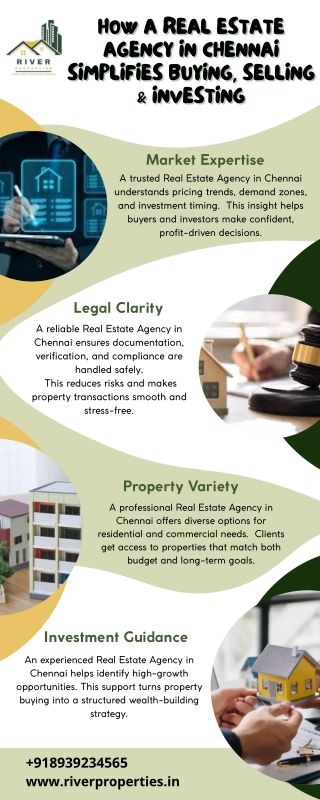 Looking for Trusted Property Deals with a Real Estate Agency in Chennai?