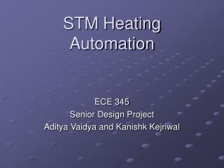 STM Heating Automation