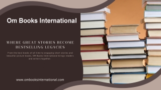 Where Great Stories Become Bestselling Legacies