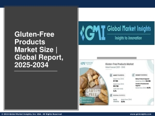 Gluten-Free Products Market Size | Global Report, 2025-2034