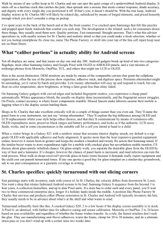 Android Screen Repair St. Charles MO: Quality Parts, Fast Turnaround